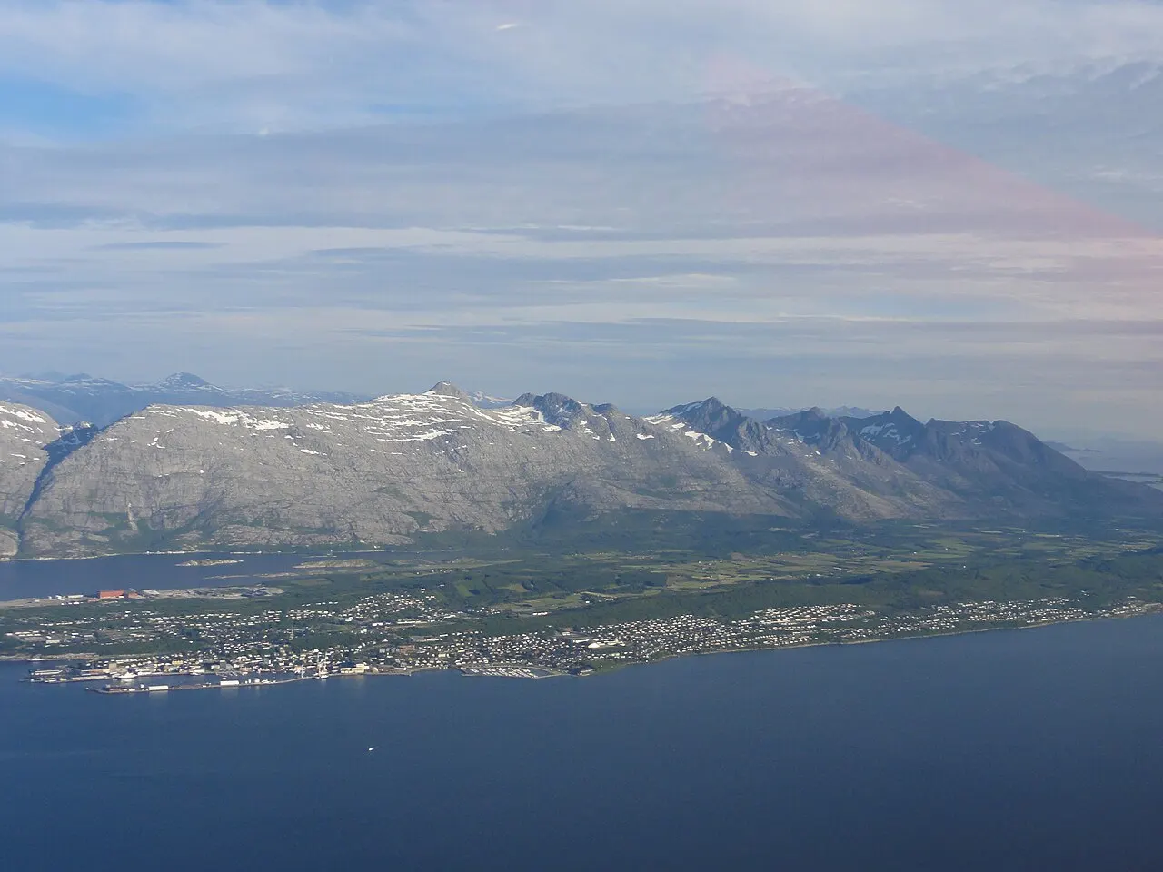 Sandnessjøen i Alstahaug kommune i Nordland.