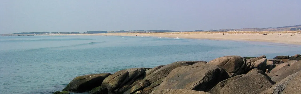 Sandstrand på Brusand, Hå komune på Jæren