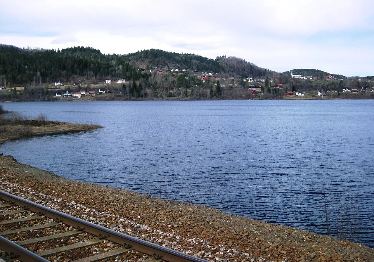 Gjerstadvatnet ved Gjerstad stasjon
