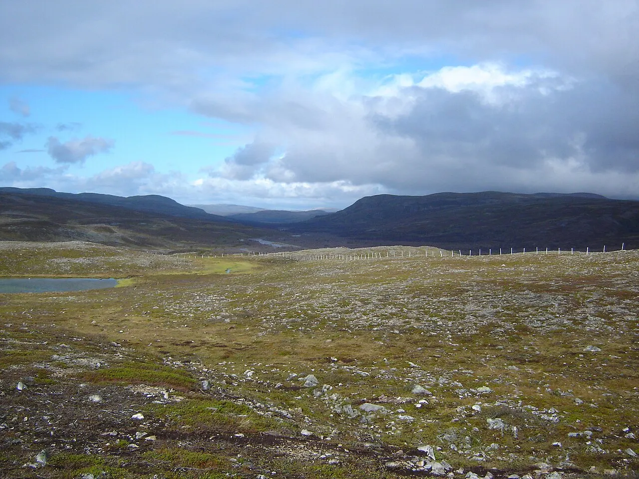 Ifjordfjellet i Lebesby kommune, Finnmark, Norge