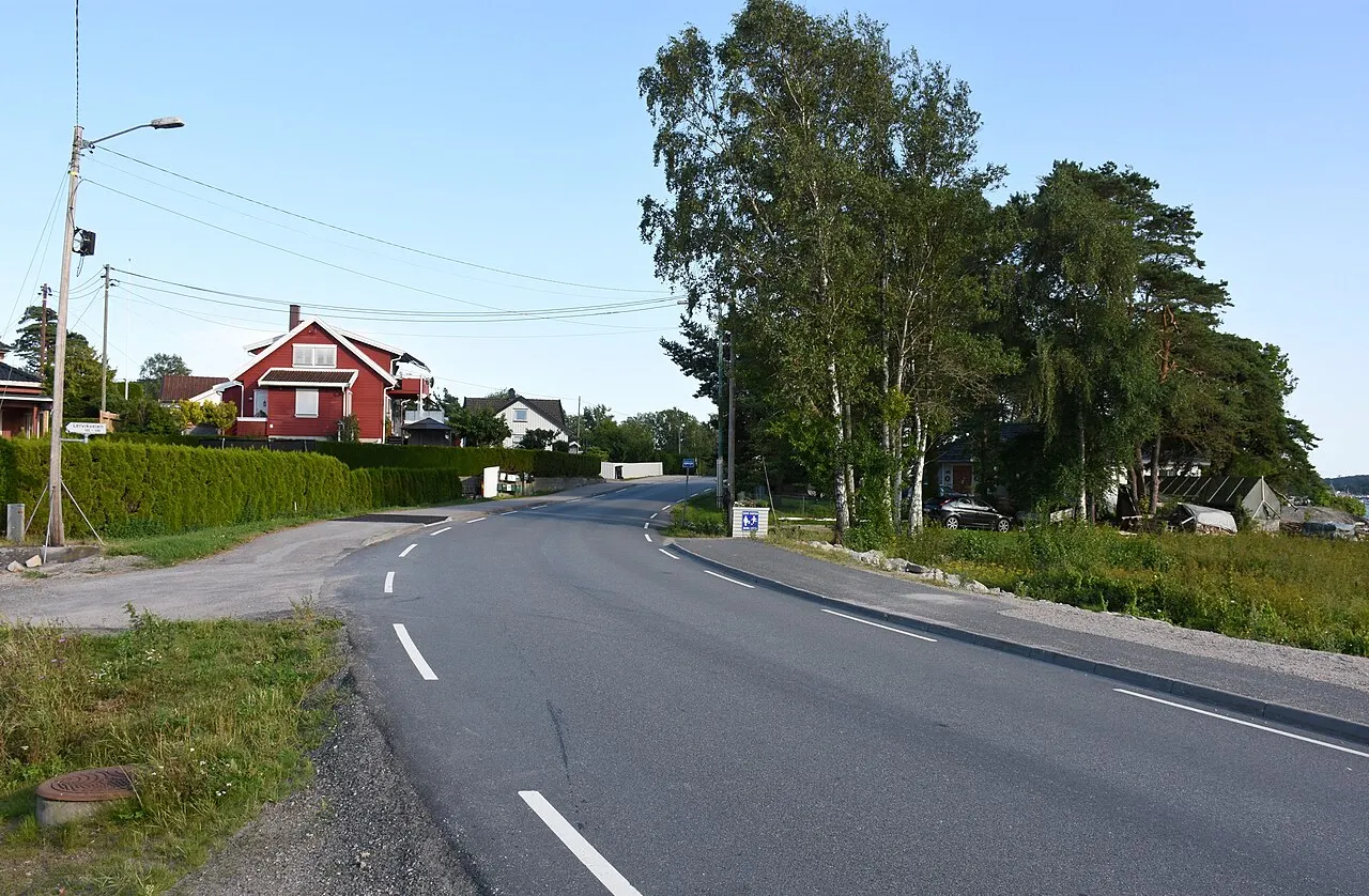 Lervikveien (fylkesvei 1094) i Lervik