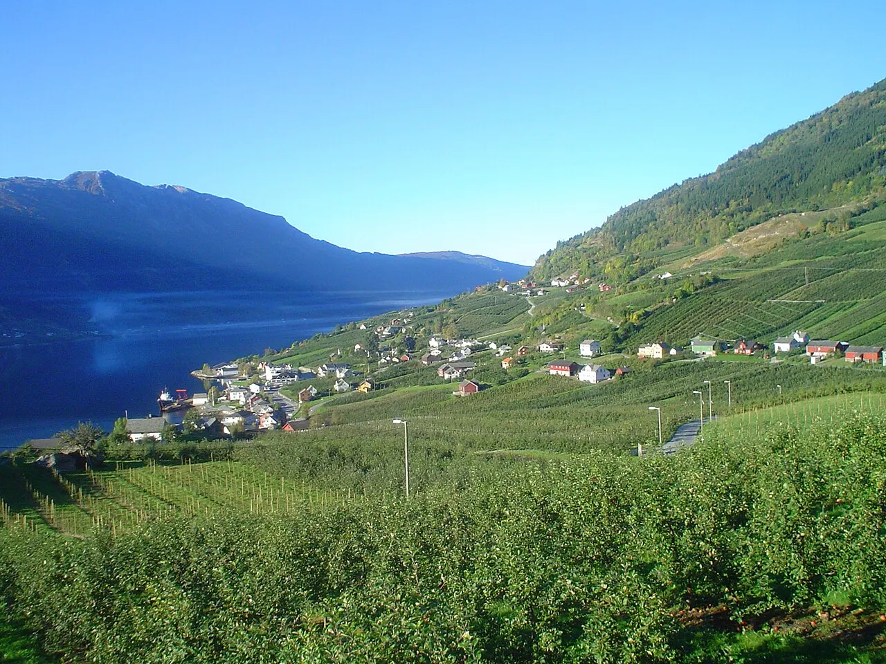 Opedal i Ullensvang Herad, september 2004