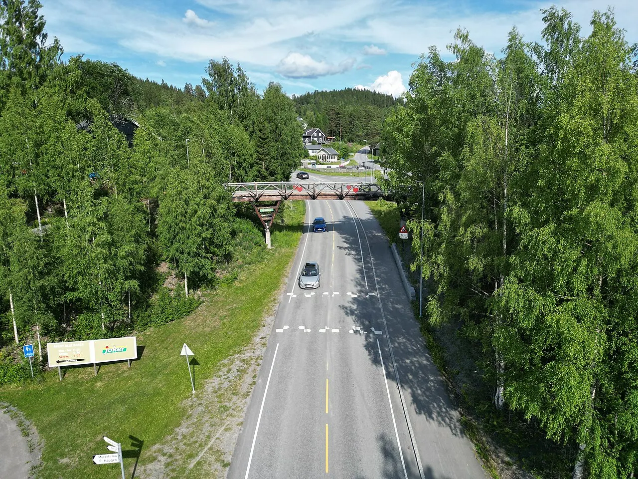 Dronefoto: Peter Linney