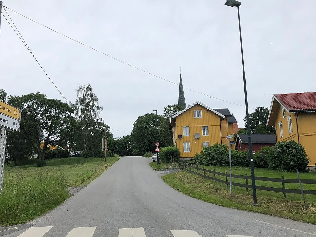 Norderhovsbakken på Norderhov, Ringerike kommune.