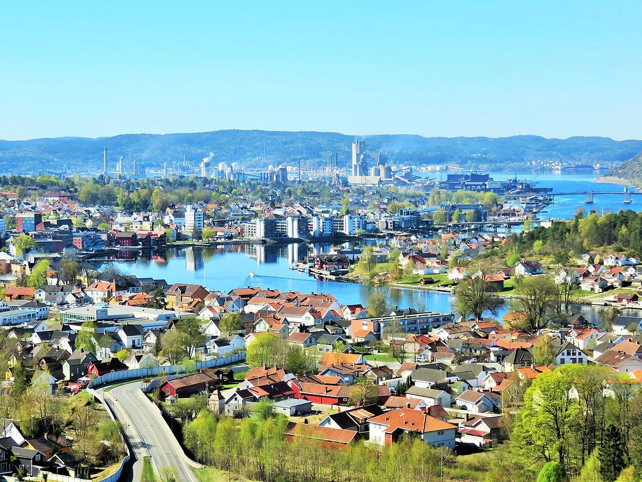Porsgrunn Foto: Lars Iver Larsen