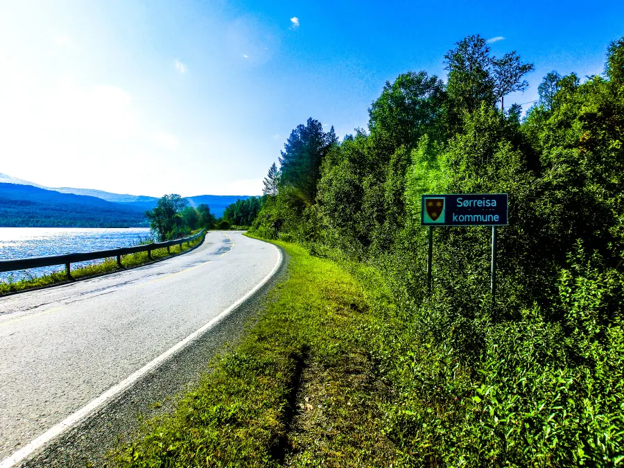 Skilt Sørreisa kommune