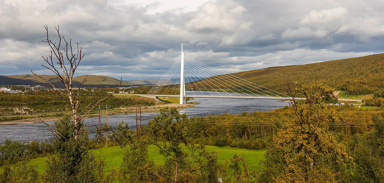 Bilde av Tana bru (Finnmark – Finnmárku – Finmarkku)
