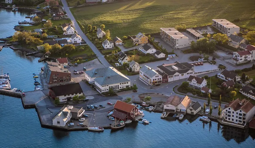 Vikevåg på Rennesøy i Rogaland